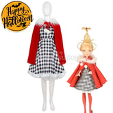 【In Stock】Movie How The Grinch Stole Christmas Cosplay Cindy Costume Costumes